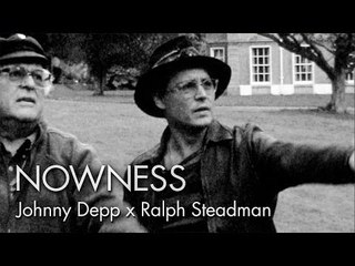 Johnny Depp and Ralph Steadman in "For No Good Reason" (Excerpt) by Charlie Paul