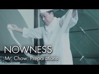Mr Chow in "Preparations" by Norbert Schoerner