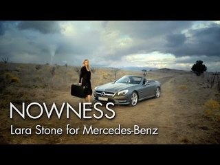 Lara Stone in "Untitled" by Alex Prager for Mercedes-Benz