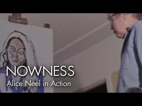 Alice Neel in “Untitled” by Hartley Neel