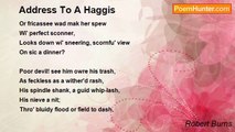 Robert Burns - Address To A Haggis