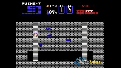 Soluce Zelda 1 NES - 2ème Quête : Donjon 7