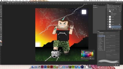 LET'S DRAW: A Minecraft Character