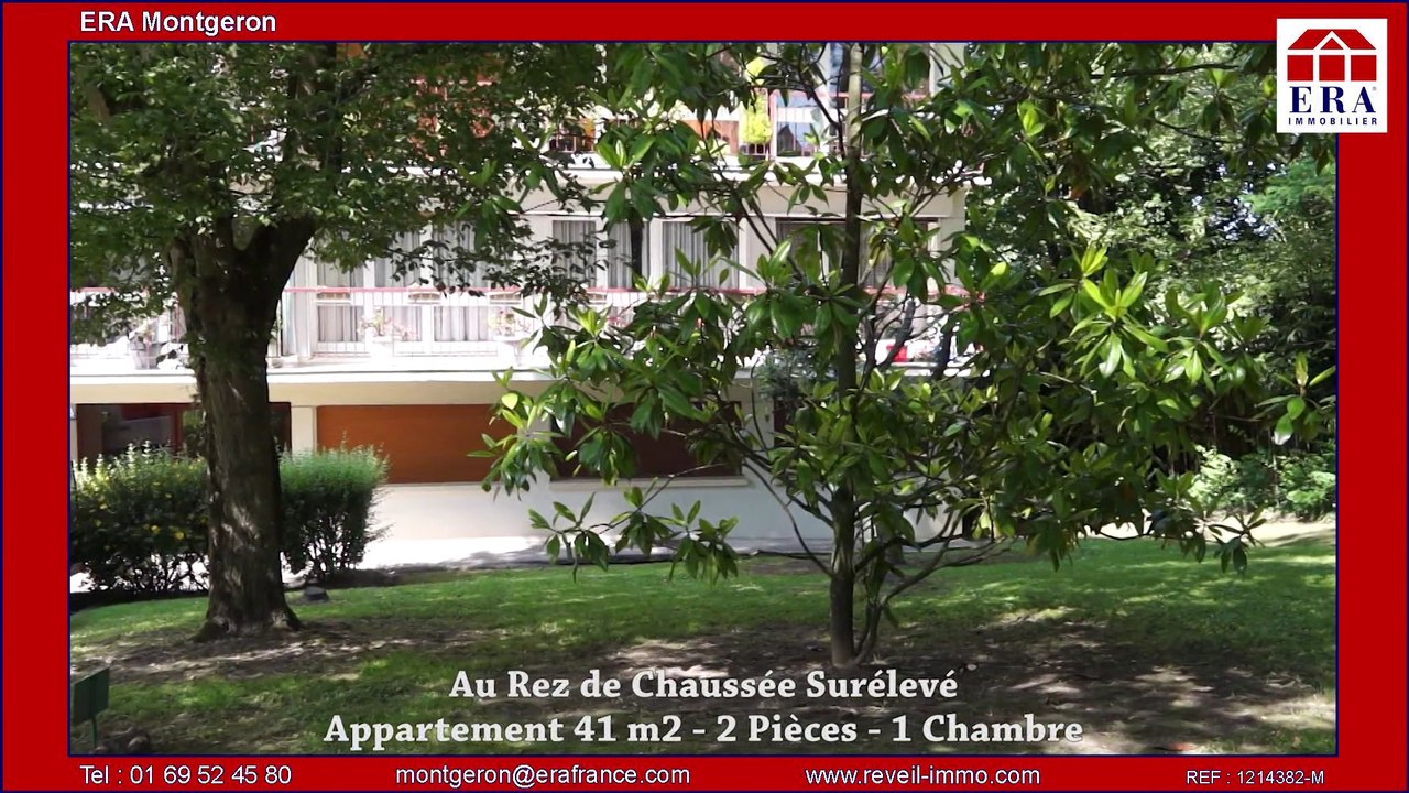 Vente F2 T2 Montgeron 91230 Appartement 2 pieces 41m² à Vendre Résidence Hameau de Chalandray agence Era Reveil Immo Balcon Parking Gare RER D Essonne Prix Film Clip Vidéo Visite Virtuelle Fichier Amepi Val d Yerres Achat Particulier Immobilier Estimation