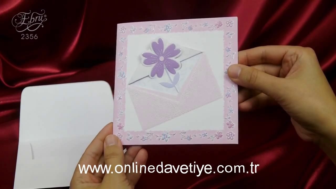 Ebru Davetiye 2356 Montaj - onlinedavetiye.com.tr