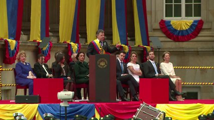 Colombie: Santos entame un 2e mandat et met en garde les Farc