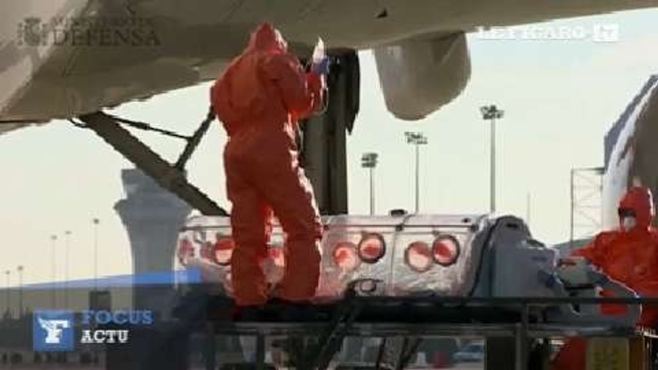 Ebola : le prêtre espagnol atteint par le virus est arrivé en Europe