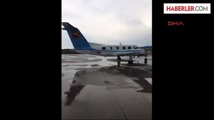 Bakan Müezzinoğlu'nun Uçağına Zorunlu İniş Ek2