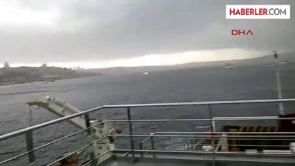 Yıldırım, Araba Vapurunun Yakınına Böyle Düştü