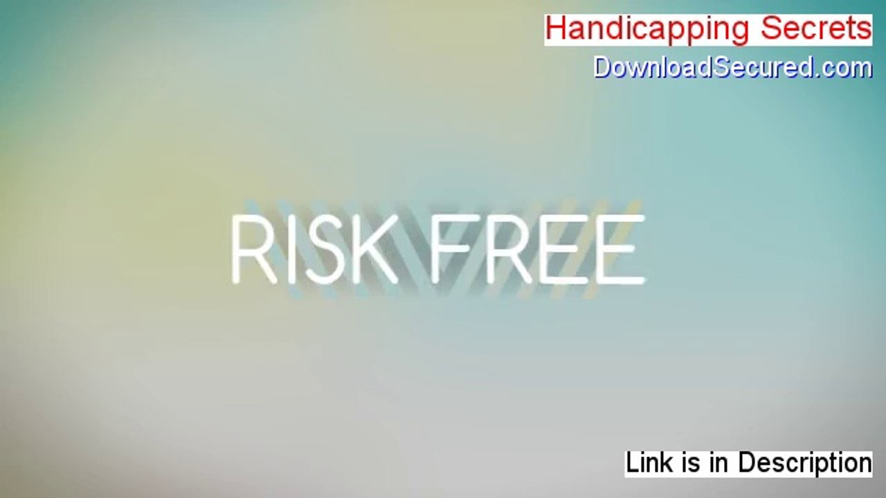 Handicapping Secrets Free Review [Watch this]