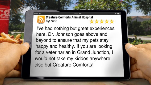 Creature Comforts Animal Hospital Grand Junction Amazing 5 Star Review by Chris