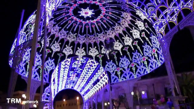 Matera. Accensione delle luminarie per la Festa della Bruna 2014