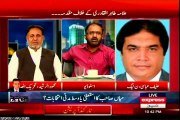 Fight between Umer Riaz Abbasi (PAT) & Hanif Abbasi (PML-N) in Express Kal Tak of Javed Chaudhry