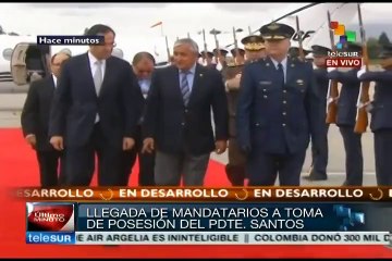 Atestiguará Otto Pérez Molina ceremonia de investidura de pdte. Santos
