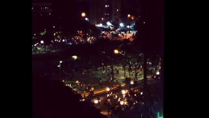 Ataque de GN a la manifestación de Altamira 14-02-14 8.00pm