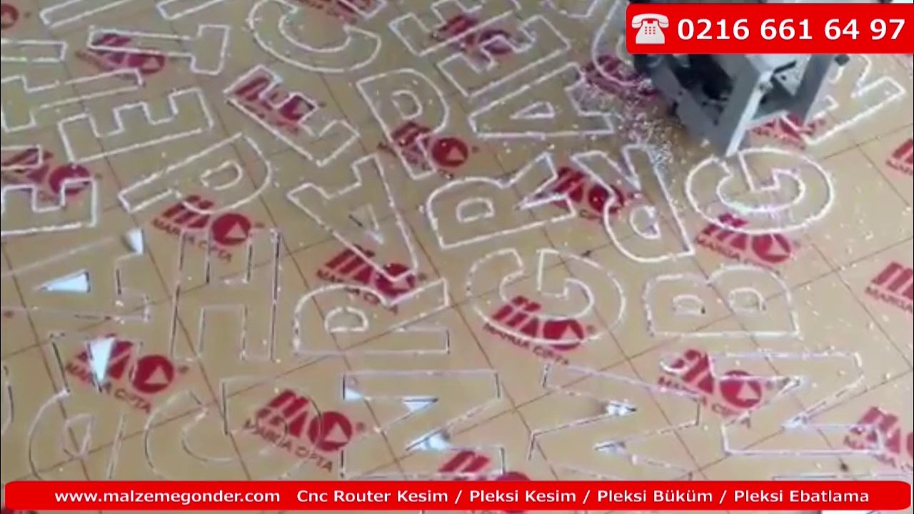 Cnc Router Kesim Fiyatları - Cnc Pleksi Kesim