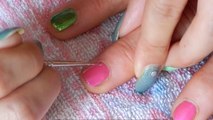 Nail Art vintage (ongles courts)