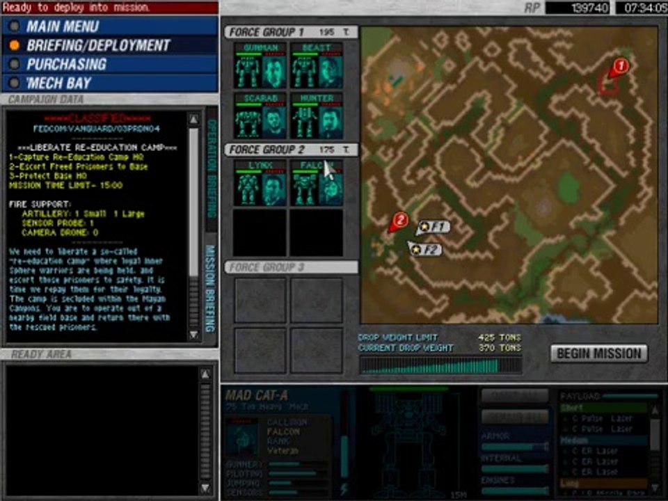 Let's Play MechCommander - Op3M4 (Part 1)
