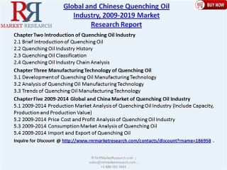 Global and Chinese Quenching Oil Industry 2019