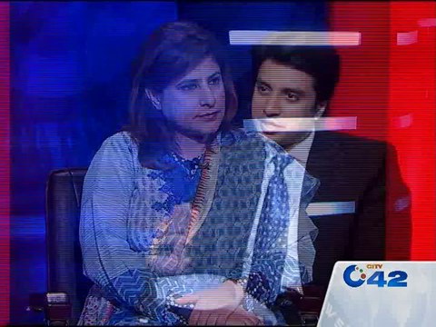 180 Degree PU Law College Principal Dr Shazia Qureshi With Ahmed Pervaiz Part 02 City42