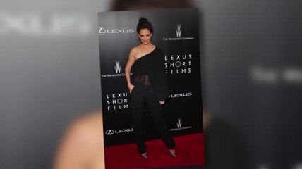 Katie Holmes Stuns in A See-Through Bodysuit