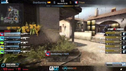 Starladder X - Titan vs OverGaming - de_inferno