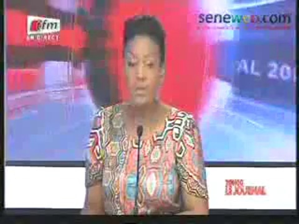 Jt Tfm Edition 20h De Ce Jeudi 7 Aout 2014