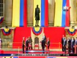 Juan Manuel Santos Santos jura como presidente de Colombia