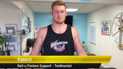 BaX-u Posture Support        Great         Five Star Review by Patient