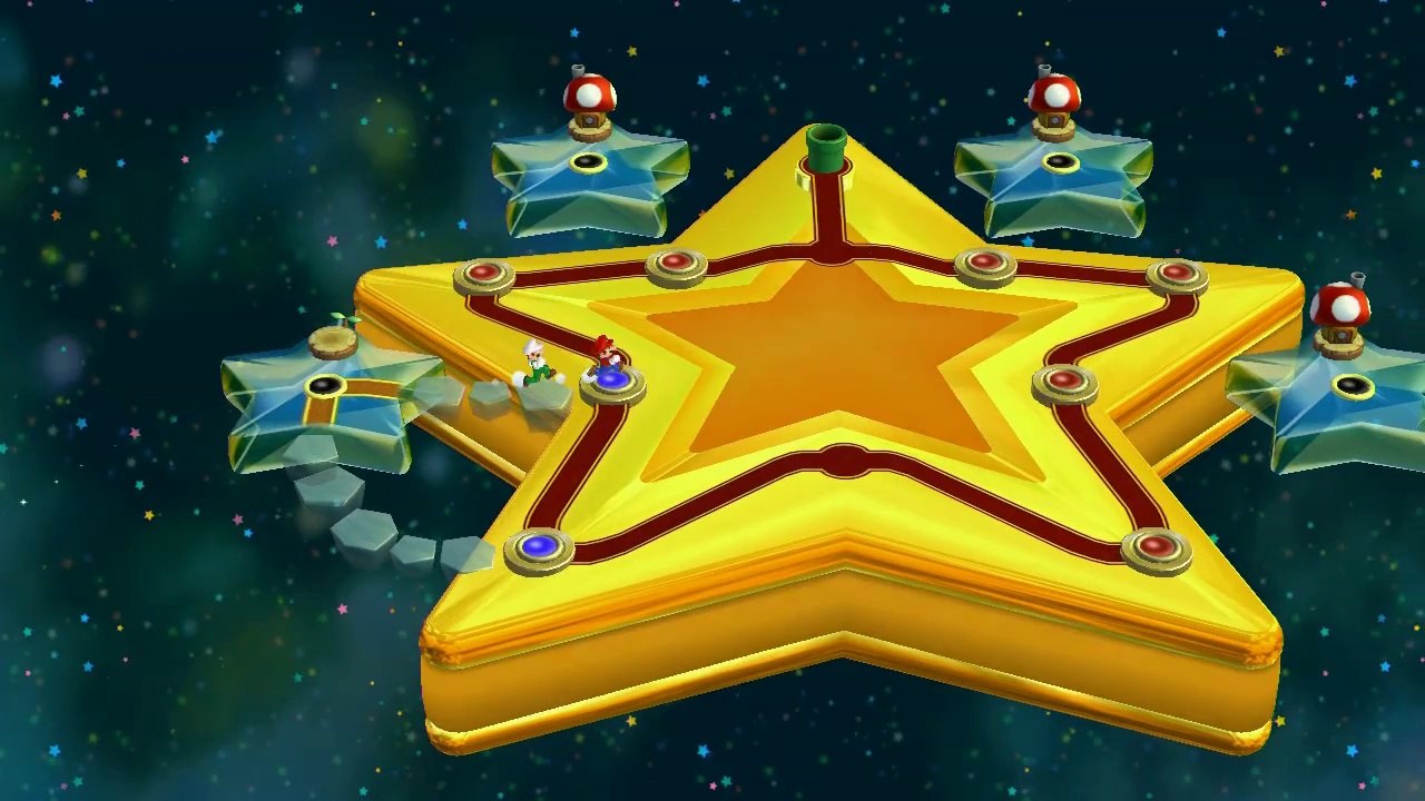 New Super Mario Bros. U - Route de l'étoile - 9-2 : Course éffrenée