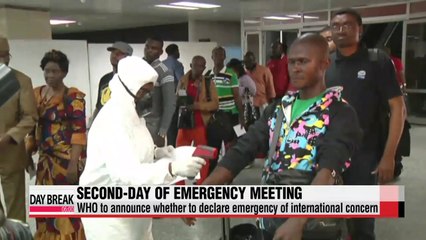 UN health body continues emergency meeting on Ebola outbreak