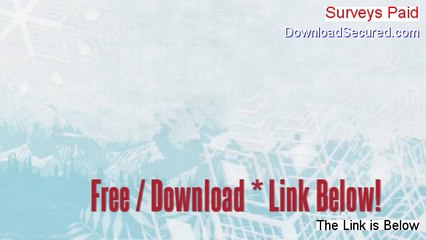 Surveys Paid Review (See my Review)