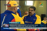 Maduro abanderará delegación de atletas para JJOO de la Juventud 2014