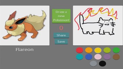 [Vinesauce] Joel - Pokedraw ( The worst Pokemon ever ).