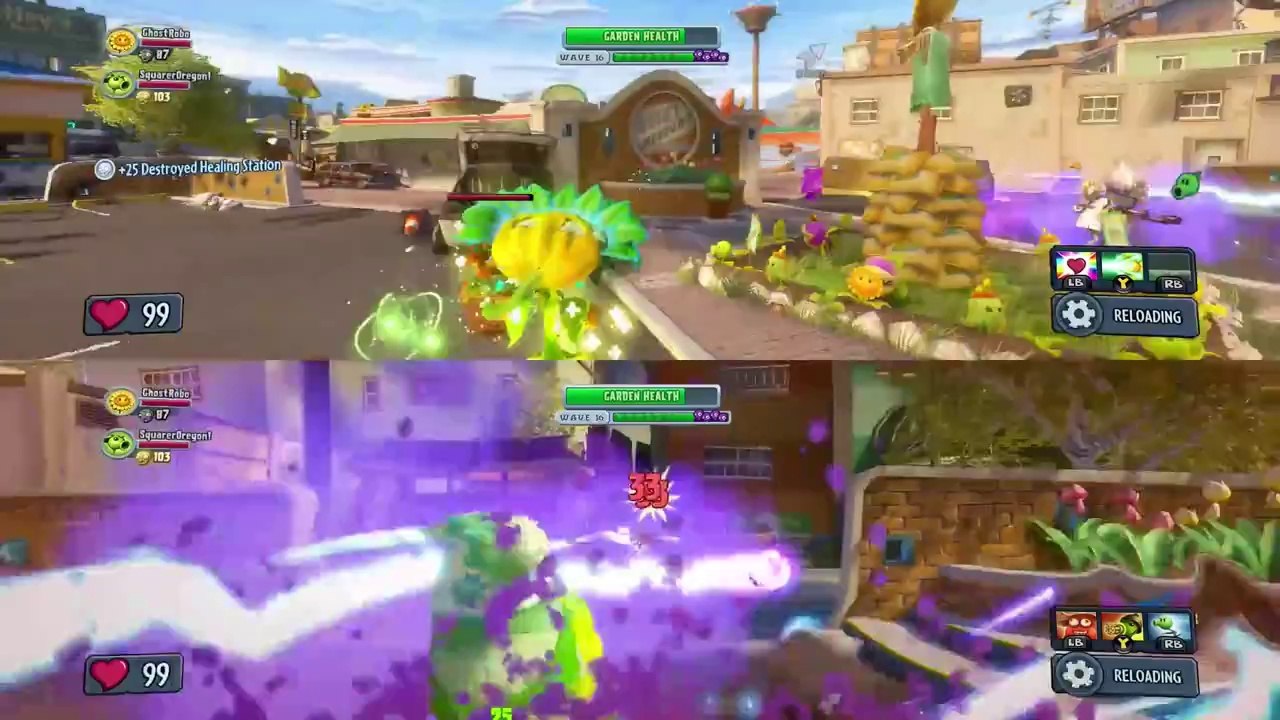 Plants vs. Zombies Garden Warfare - SURVIVAL MODE #2! Gameplay Walkthrough (Xbox One 1080p HD).