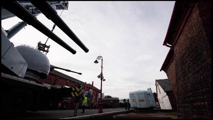 Explosion Museum 4.5' Mod 0 Gun Move Timelapse.