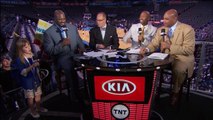 Olivia Kay sings Rolling in the Deep by Adele on Inside The NBA on TNT.