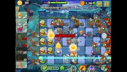 Plants vs. Zombies 2 - It's About Time - Gameplay Walkthrough Part 237 - Arthur's Challenge! (iOS).