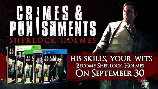 Sherlock Holmes : Crimes et Châtiments -Trailer - Date de sorite