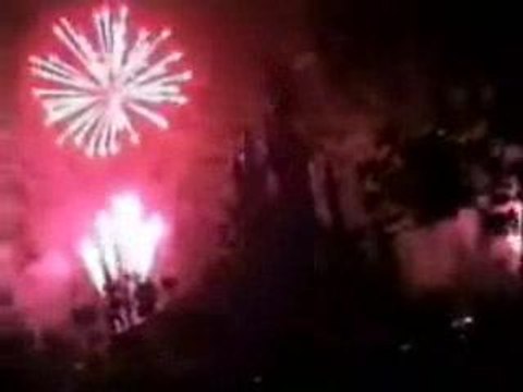 Feu d'artifice de Disneyland Paris