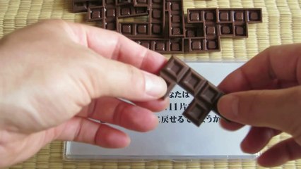 meiji ブラックチョコレート パズル