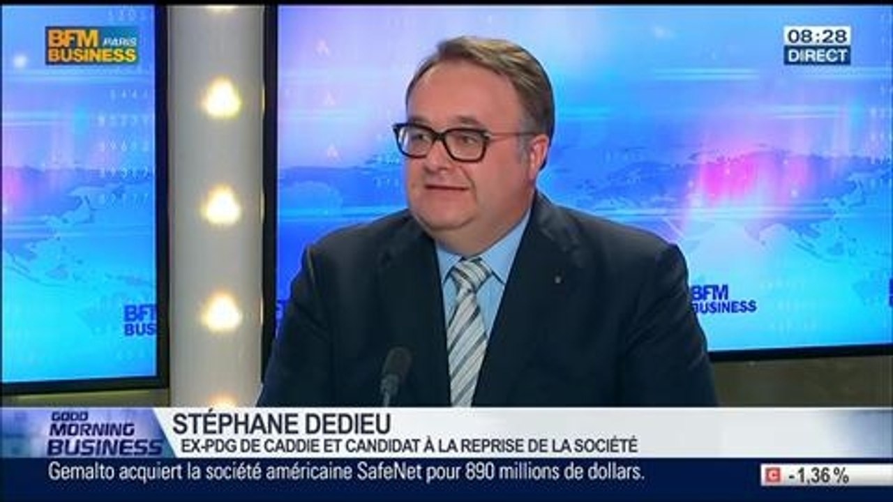 L'ex-PDG de Caddie veut reprendre la société, Stéphane Dedieu, dans GMB - 08/08