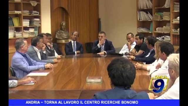 ANDRIA | Torna al lavoro il Centro Ricerche Bonomo