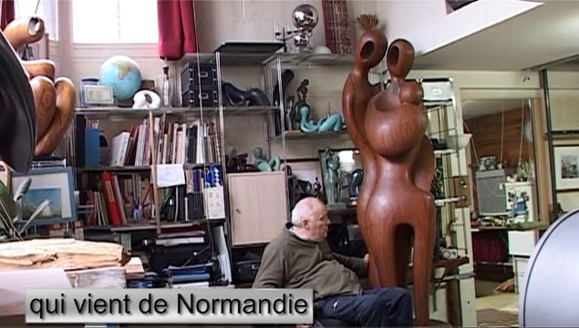 Reportage vidéo sur le sculpteur Georges TAG
