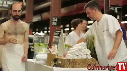 New York metrosunda masaj