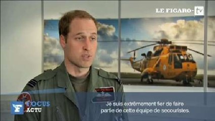 Le prince William va devenir pilote d'hélicoptère-ambulance