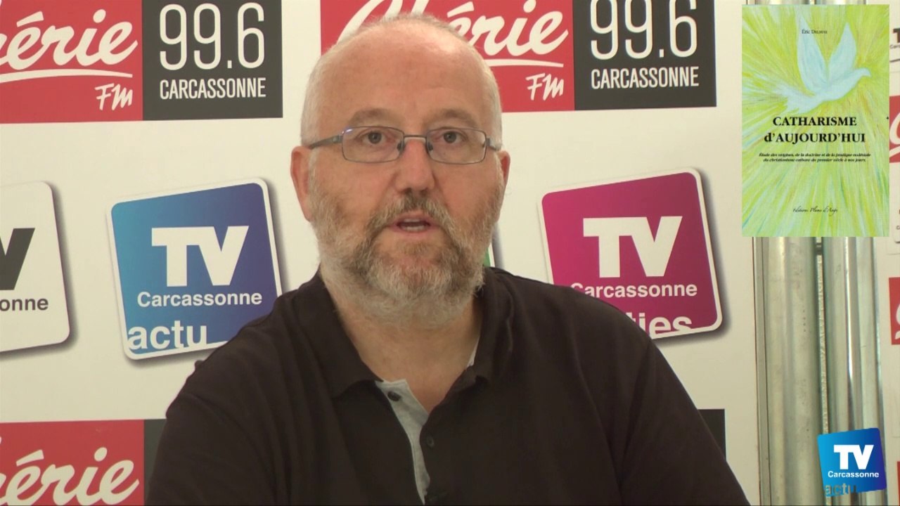 Le premier livre d'Éric Delmas, "Catharisme d'Aujourd'hui", sera disponible en librairie à Carcassonne  début septembre :