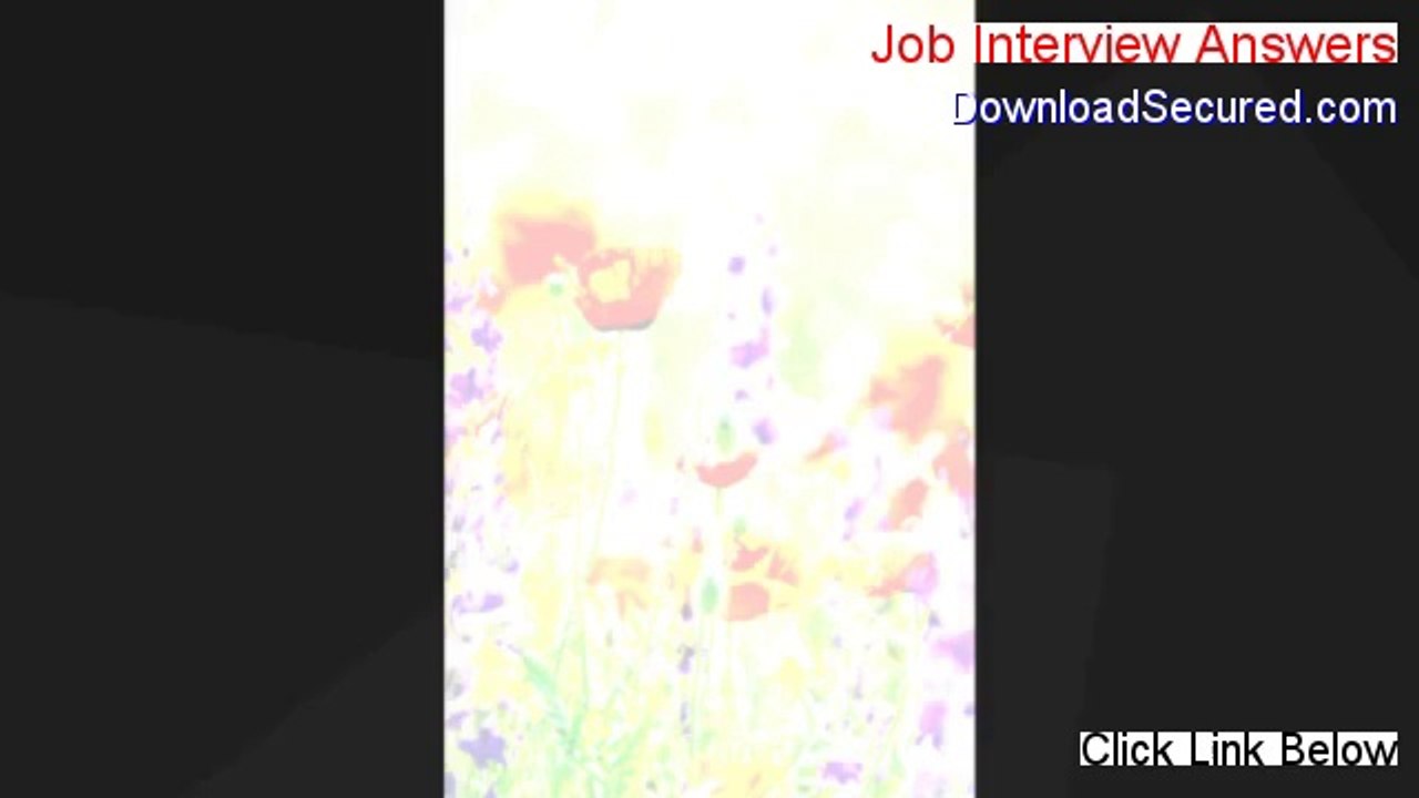 Job Interview Answers Review (Legit Review)