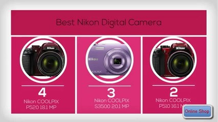 Best Nikon Digital Camera with Optical Zoom Lens and HD Video