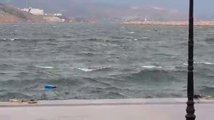 BANDIRMA DENİZİNDE LODOS FIRTINASI